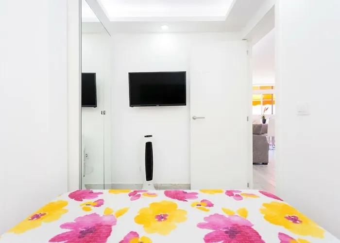 アパート 63 Cristianos First Sea Line, Wi Fi ロスクリスティアーノス